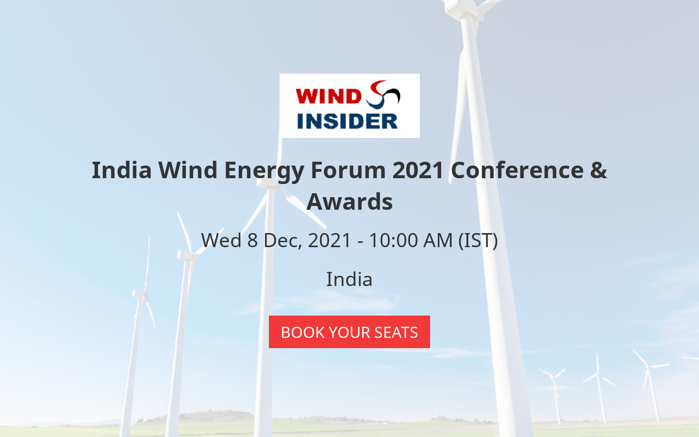 India Wind Energy Forum 2021 Conference & Awards